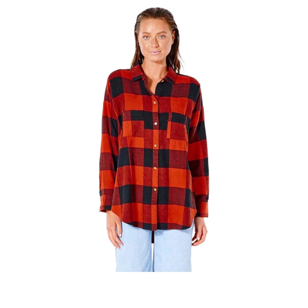 Rip curl flannel shirt